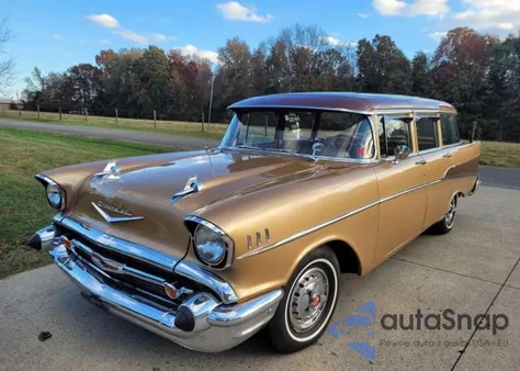1957 Chevrolet Wagon из США, поврежденный, VIN VB57N173900